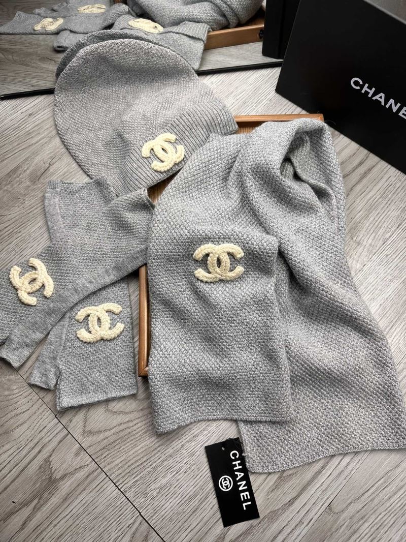 Chanel Caps Scarfs